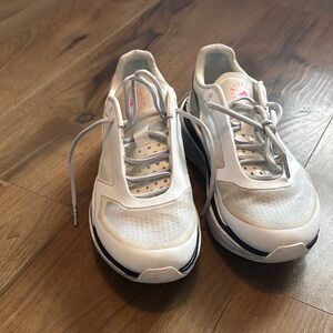 Adidas by Stella McCartney White and Pink Sneakers